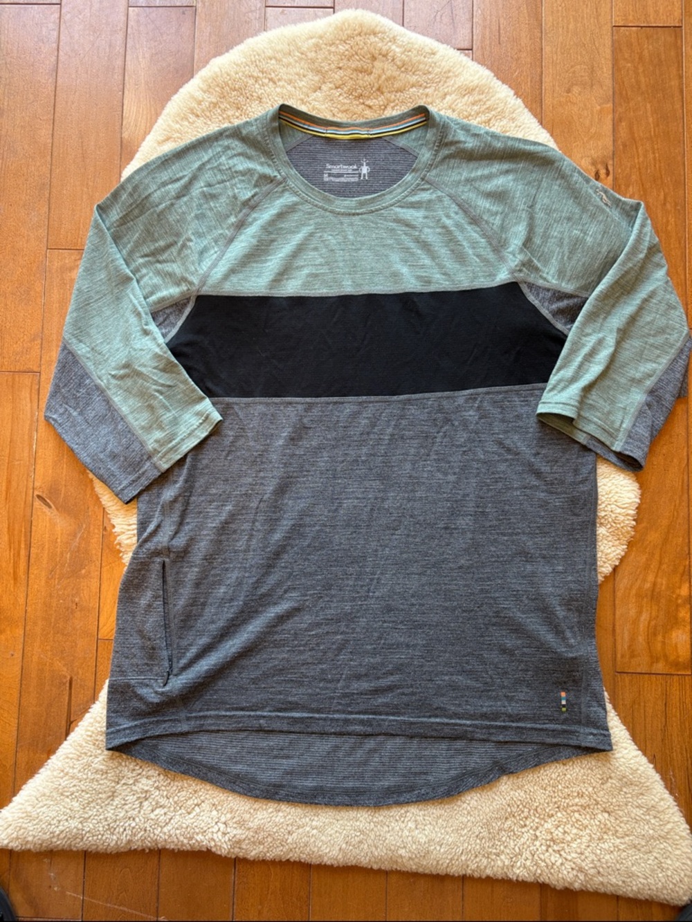 Smartwool Merino Sport 150 Mountain Bike 3/4 Sleeve Tee - Men's